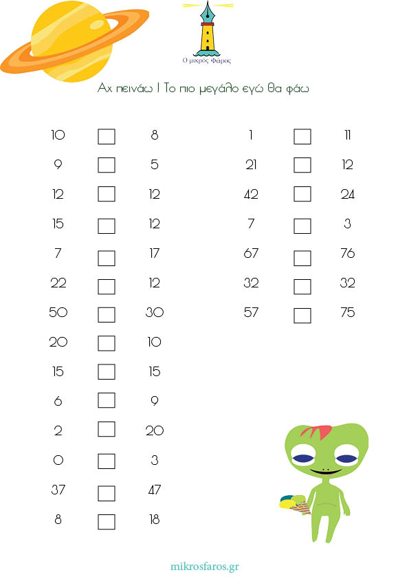 Ισότητα αριθμών